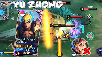 YU ZHONG IS STILL TOO STRONG FOR THE BUFFED XBORG IN EXP LANE?! (GAMEPLAY) - MLBB