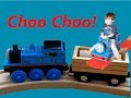 Giant Wooden Thomas the Train Set Outside! Plus Blob Monster and Roller Coaster. Giant Wooden Thomas the Train Set Outside! Plus Blob Monster and Roller Coaster.