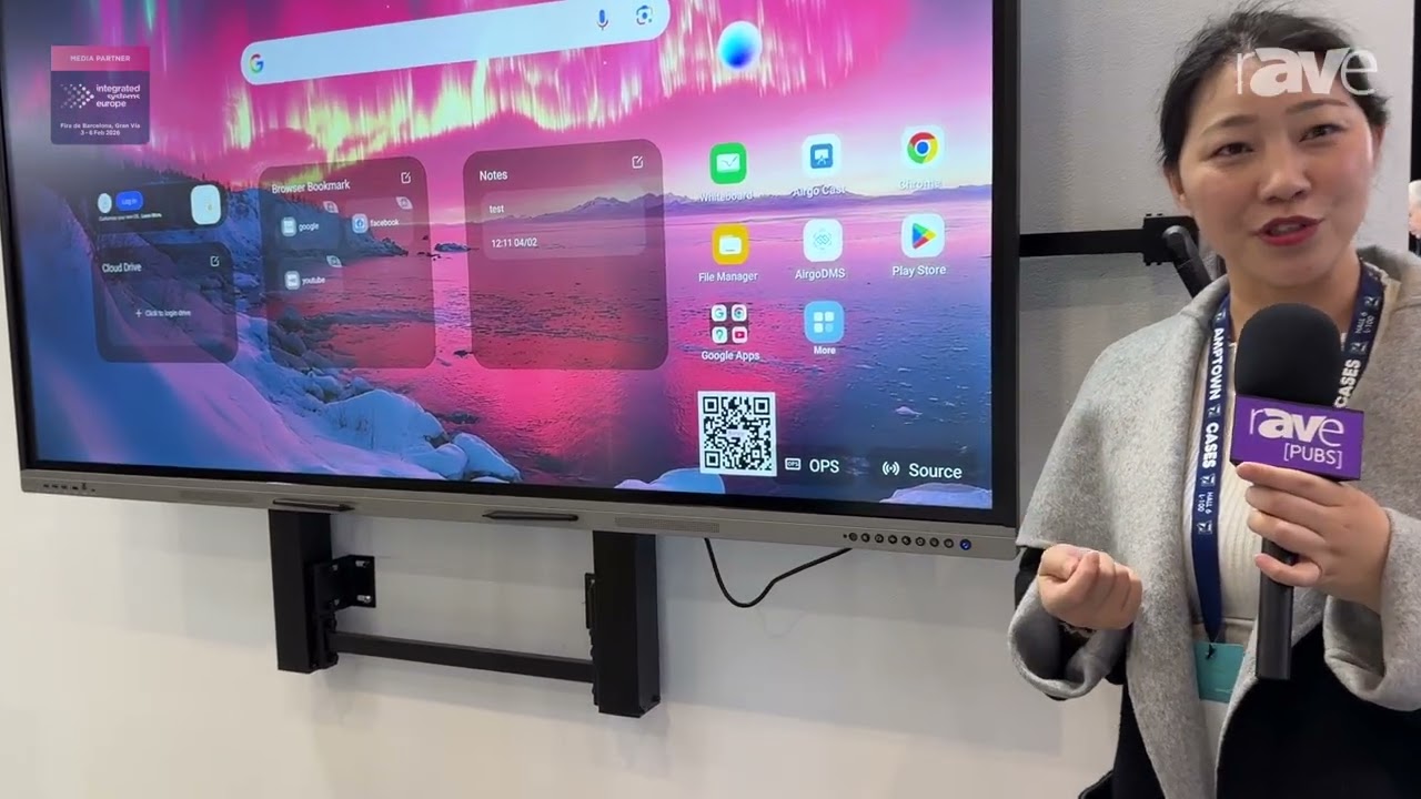 ISE 2026: IKinor Features Interactive Flat Panel AIO for Education and Meeting Rooms