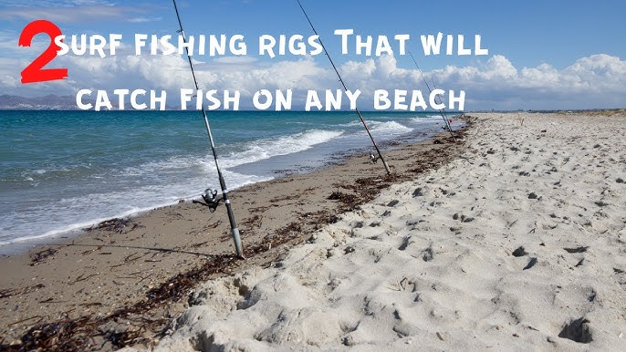 You Don't Need A Big Surf Rod To Fish From The Beach - Beach Fishing With A  6 to 7ft Rod 