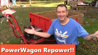 How to REPAIR a DR POWERWAGON Dump Cart and RETURN it to SERVICE