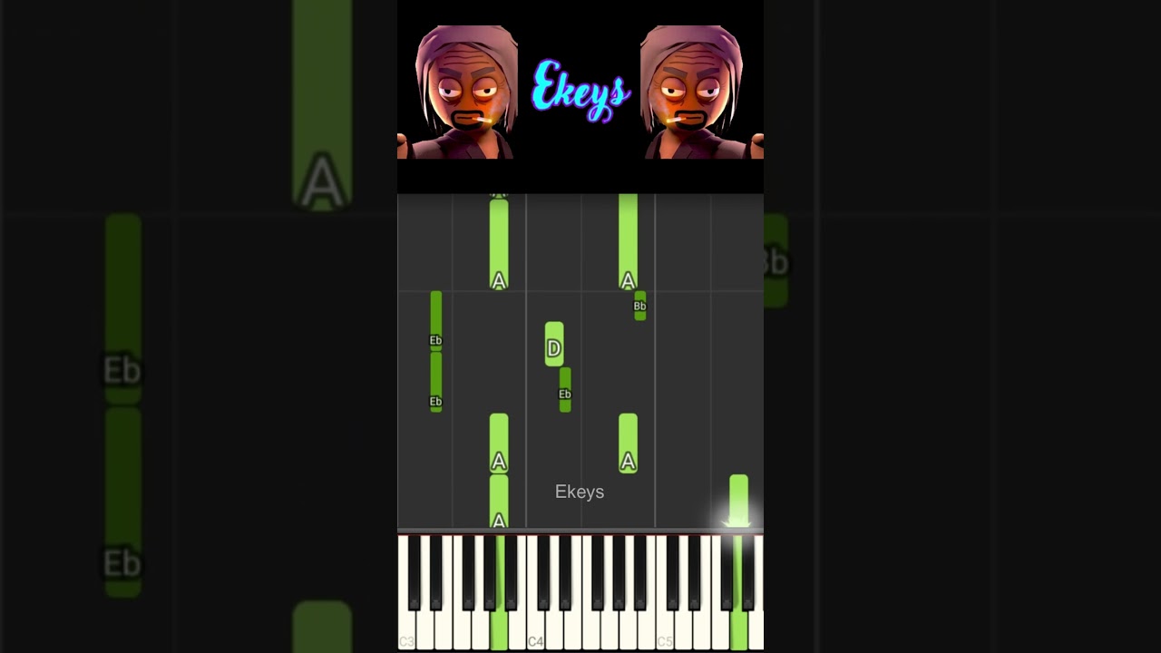 SCHEDULE 1 THEME EASY ( PIANO TUTORIAL )  
