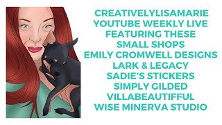 #youtubeweeklylives Small Shops Haul + Subscriptions + Unboxing a Giveaway Package