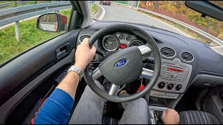 2008 Ford Focus Mk2 [1.6 100HP] |0-100| POV Test Drive #1407 Joe Black