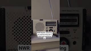 NOAA Weather radio Chicago Glitching out and Robotics Error #nwr #tornadosiren #noaaweatherradio