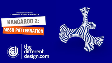 Create Amazing Mesh Patterns in Kangaroo Physics (Grasshopper Tutorial)