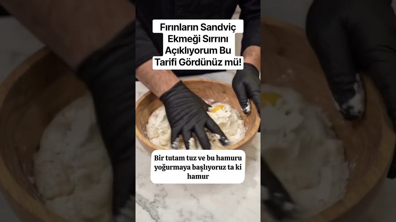 Fırınların Sandviç Ekmeği Sırrını Açıklıyorum Bu Tarifi Gördünüz mü! #tarif #pratikyemektarifleri Fırınların Sandviç Ekmeği Sırrını Açıklıyorum Bu Tarifi Gördünüz mü! #tarif #pratikyemektarifleri
