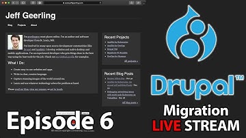 Drupal 7 to 8 LIVE Migration - Ep 6 - Claro admin theme, Admin toolbar, and theme migration