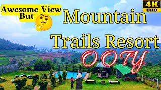 Best view from this Resort, Mountain Trails Ooty, Best resorts in Ooty, Drone View, Tea Garden View