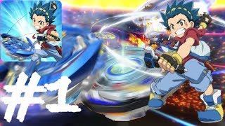 Beyblade Burst Rivals PART 1 Gameplay Walkthrough - iOS/Android