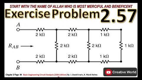 Chapter 2 Exercise Problems 2.57 Solution | Linear Circuit Analysis