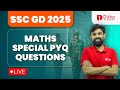 SSC GD 2025-26 | MATHS | SPECIAL PYQ QUESTIONS | LIVE at 8 PM #ssc #sscgd