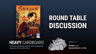 Round Table only - Shogun Round Table discussion by Heavy Cardboard