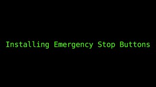 9-installing emergency stop buttons for diy hoist powered elevator controller ver 7.5 installation