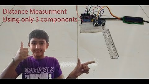 Distance Measurement using only 3components|New project 2021|Maker Uno/Arduino Uno|Beginner Tutorial
