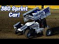 A Big Cushion and Tight Racing at the Ocean Speedway! 360 Sprint Car!
