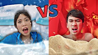 EXTREME HOT VS COLD CHALLENGE