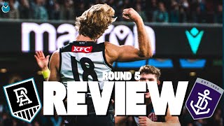 PORT ADELAIDE VS FREMANTLE | AFL REVIEW: ROUND 5, 2024