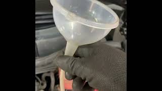 How to fill gear / transmission oil for a Vauxhall / Opel Zafira