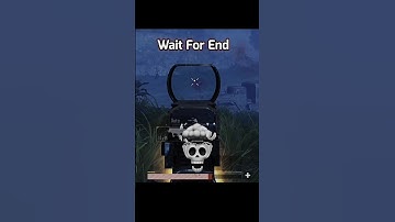 Wait For End 💀 #pubgmobile