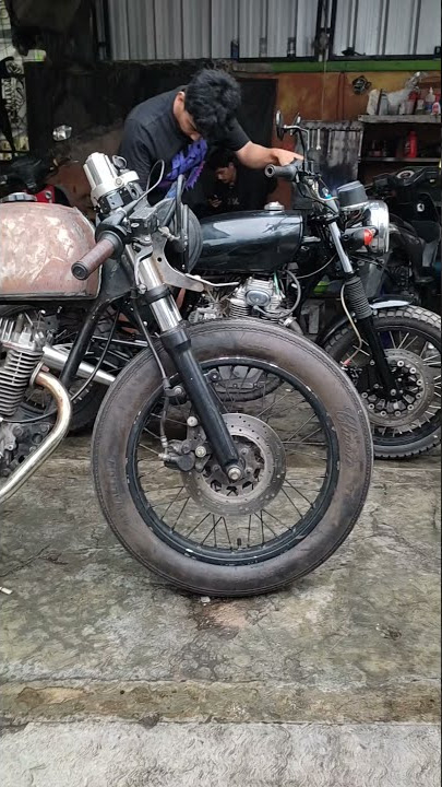 #caferacer #caferacerindonesia #bobber #bratcafe #japstyle #motorcustom #copper