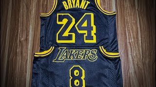 UNBOXING: Kobe Bryant Mamba Mentality Los Angeles Lakers City Edition Swingman Jersey