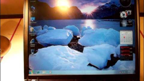 IBM ThinkPad T42 with Windows 7