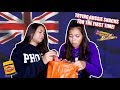 Americans Taste Test Australian Foods for the First Time! | MontoyaTwinz