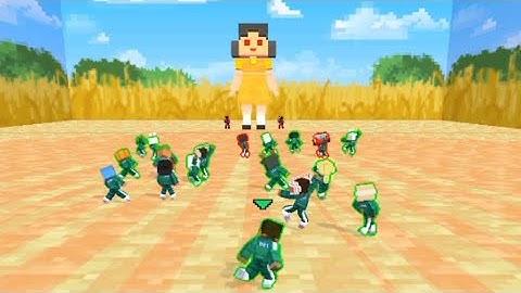 ✅ Squid Game 456 Minecraft Survival Part. 1 Gameplay Trailer Walkthrough iOS,Android Game All Levels