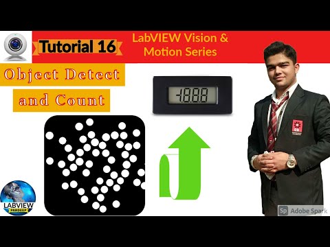 LabVIEW | Tutorial 16 Object Detect and Count | Vision and Motion Series