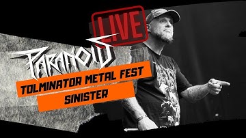 SINISTER live at Tolminator, Slovenia, 2024 | Paranoid Metal Webzine