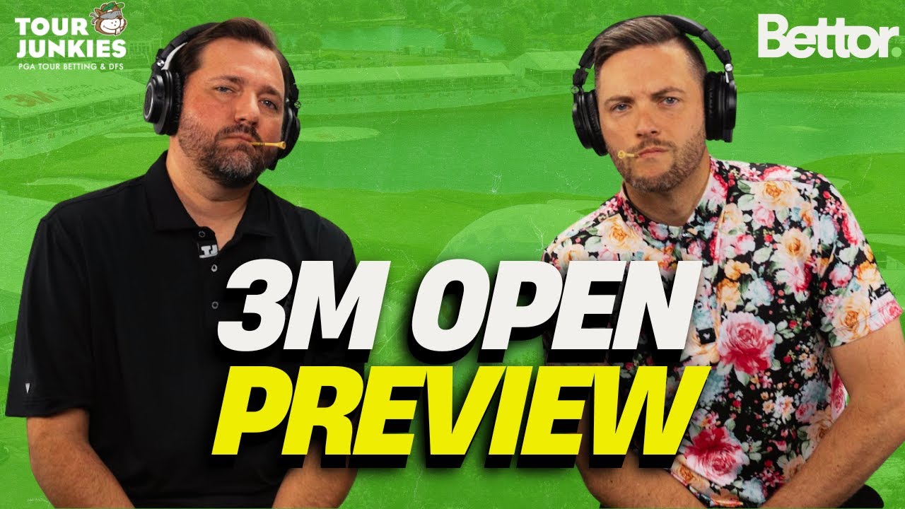 Tour Junkies - 3M Open Betting & DFS Preview!