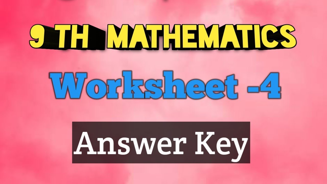 9th Class Real Numbers Worksheet