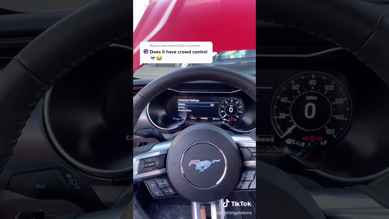 Does the Mustang have Crowd Control? 
