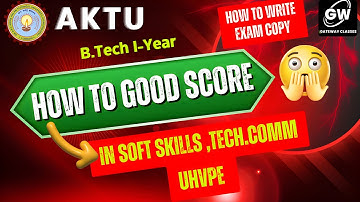 How To Good Score in Soft Skills I By Shivani Ma