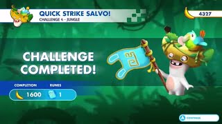 Mario + Rabbids Kingdom Battle - Donkey Kong Adventure | Jungle Challenge 4 - Quick Strike Salvo!