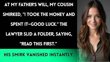 My Cousin Laughed About Stealing My Inheritance—Until the Lawyer Handed Me the Secret Folder