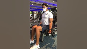 Rosca Direta com Halteres ( Simultâneo) - No Banco sentado