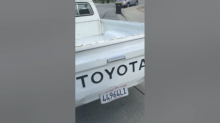 Bobby Singh 1981 Toyota pickup for sale