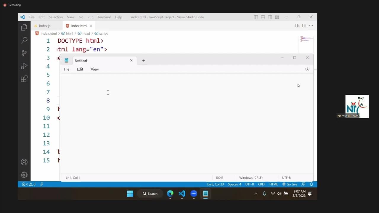 8/3/23js part 1 - YouTube