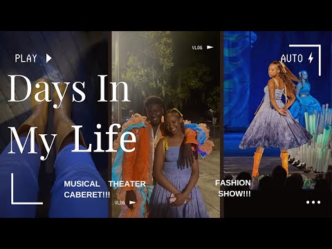 Days In My Life | Musical Theater Tech, Fashion Show Tech, and Shows.