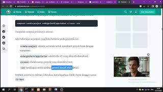 cara instal codeigneiter 4 menggunakan composer