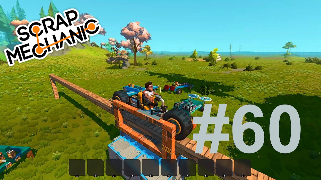 Scrap mechanic выживание карта