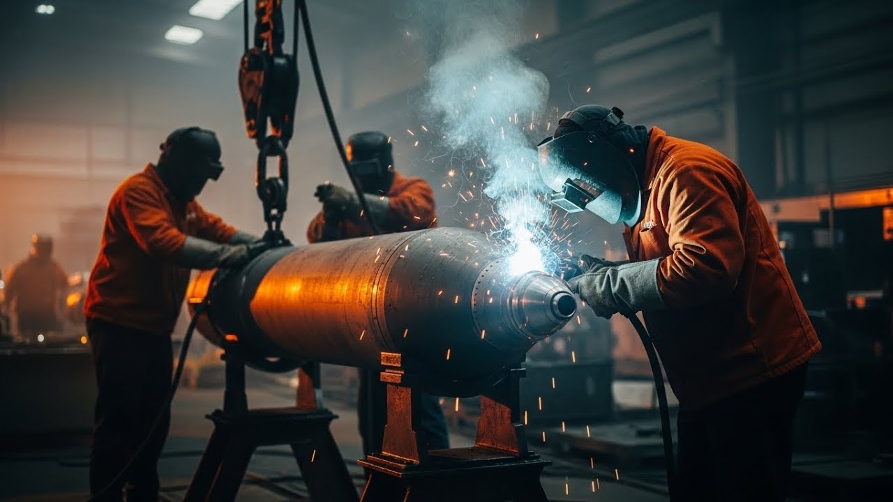 Inside the Bomb Factory: From Precision Steel Forging to Final Assembly (Full Process)