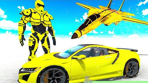 Airplane Jet Robot Transform | Amazing Robot Shooting Android GamePlay | By Game