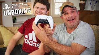 Dad Reacts to the PlayStation 5 - Unboxing Video