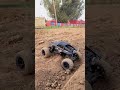 RC Car VS damage road #challenge #car #power