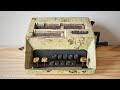 Restoration of an antique swedish calculator facit