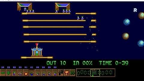 Lemmings Custom Level - Don