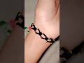 DIY easy bracelet ✨🖤 making|| HOW to make easy bracelet|| #shorts #bracelet #easy #trending #diy